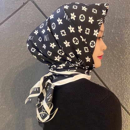 Big Square Fashion Simulation Silk Scarf Women