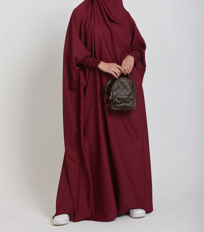 Plus Size Turkish Dubai Long Robe Dress for Women
