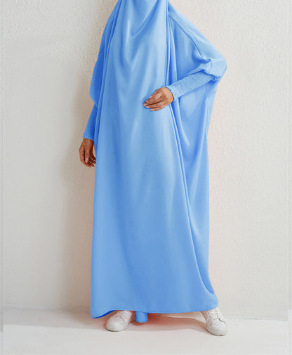 Swing Solid Color Dress Robe Dubai Collection