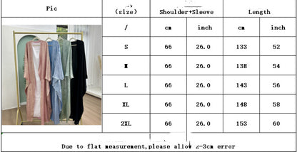 Turkish Elegant Robe Dress Dubai Style