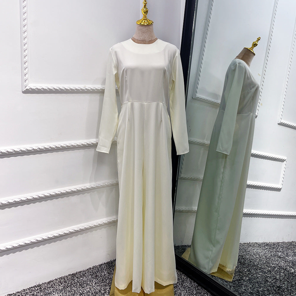 Miss Dubai Solid Color Two-Piece Women Set