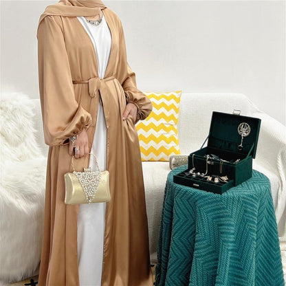 Pleated Lined Dress Dubai Middle East Wear