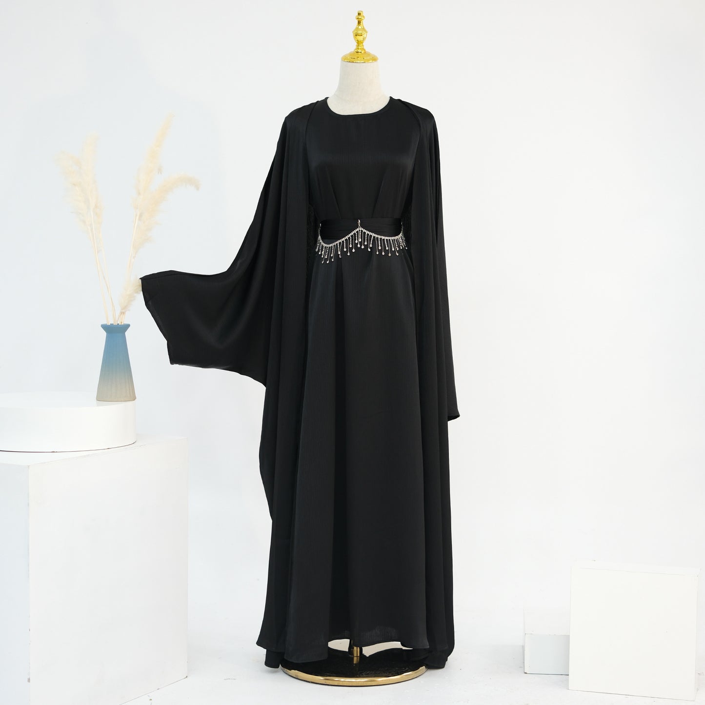 Crystal Chain Dubai Two-Piece Suit for Women