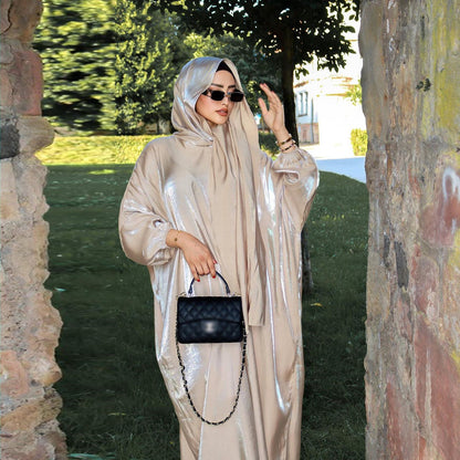 Middle East Robe with Headscarf Dubai Women Set