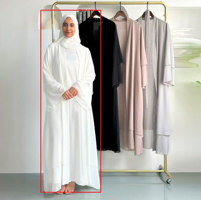 Breathable Cardigan Robe Dress Dubai Style