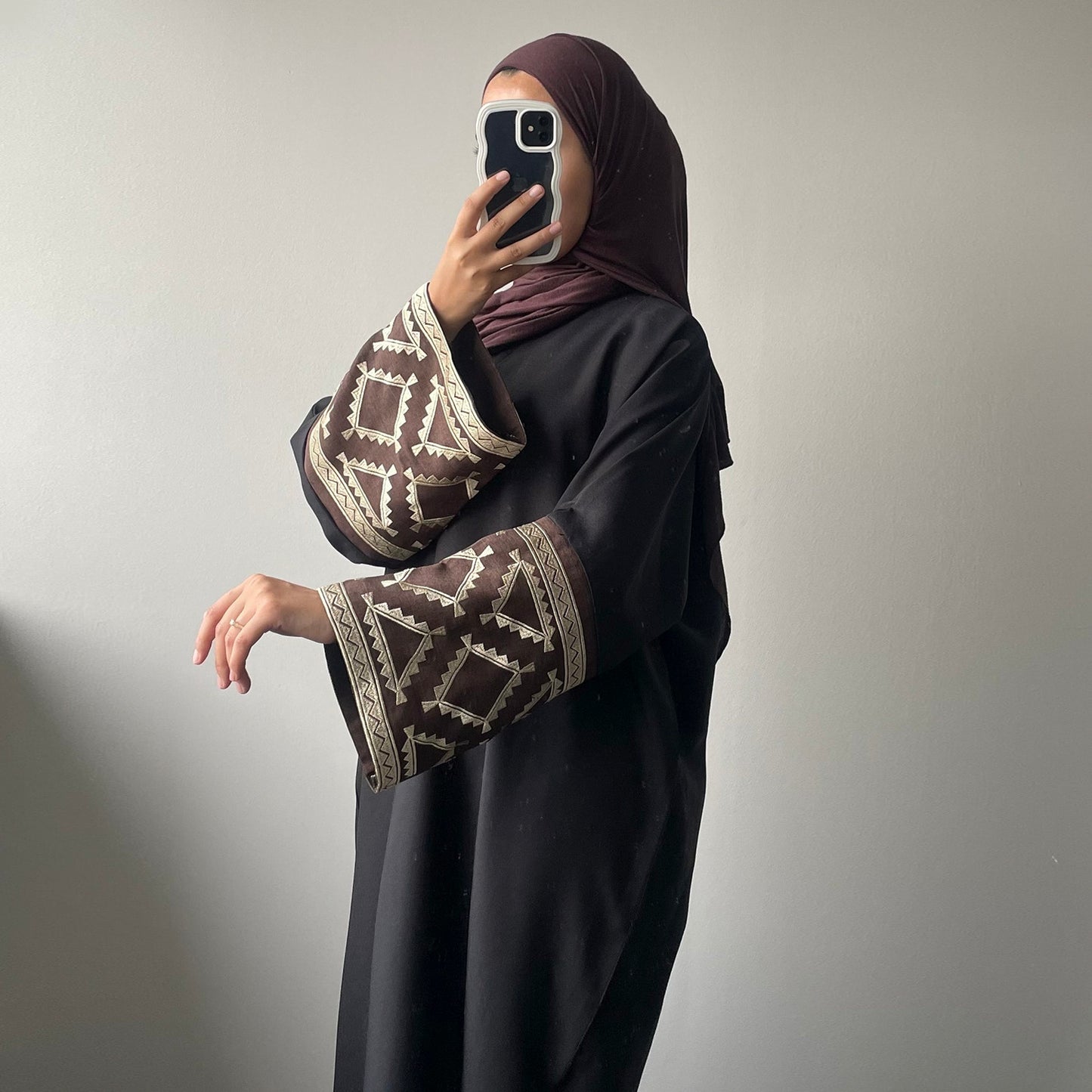 Elegant Turkish Cardigan Robe Dress Dubai