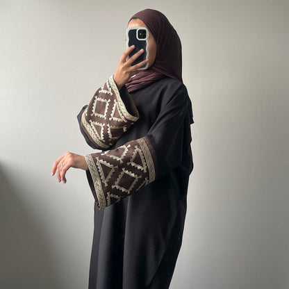Elegant Turkish Cardigan Robe Dress Dubai