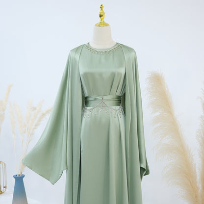 Crystal Chain Dubai Two-Piece Suit for Women