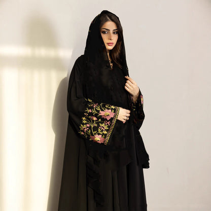 Women Embroidered Robe Outerwear Dubai Wear