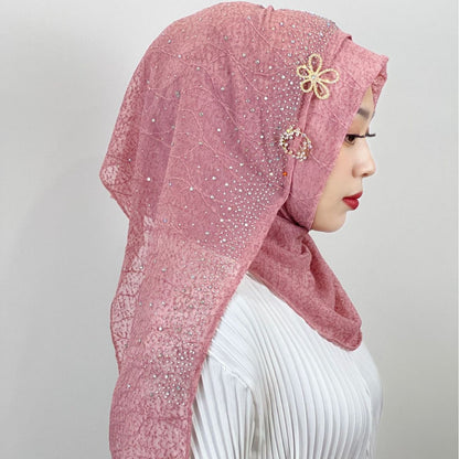 Light Diamond Women’s Baotou Fashion Scarf