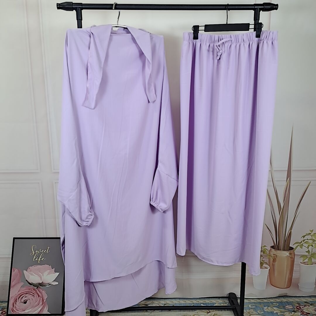 Dubai Robe Dress Suit Two-Piece Women’s Set