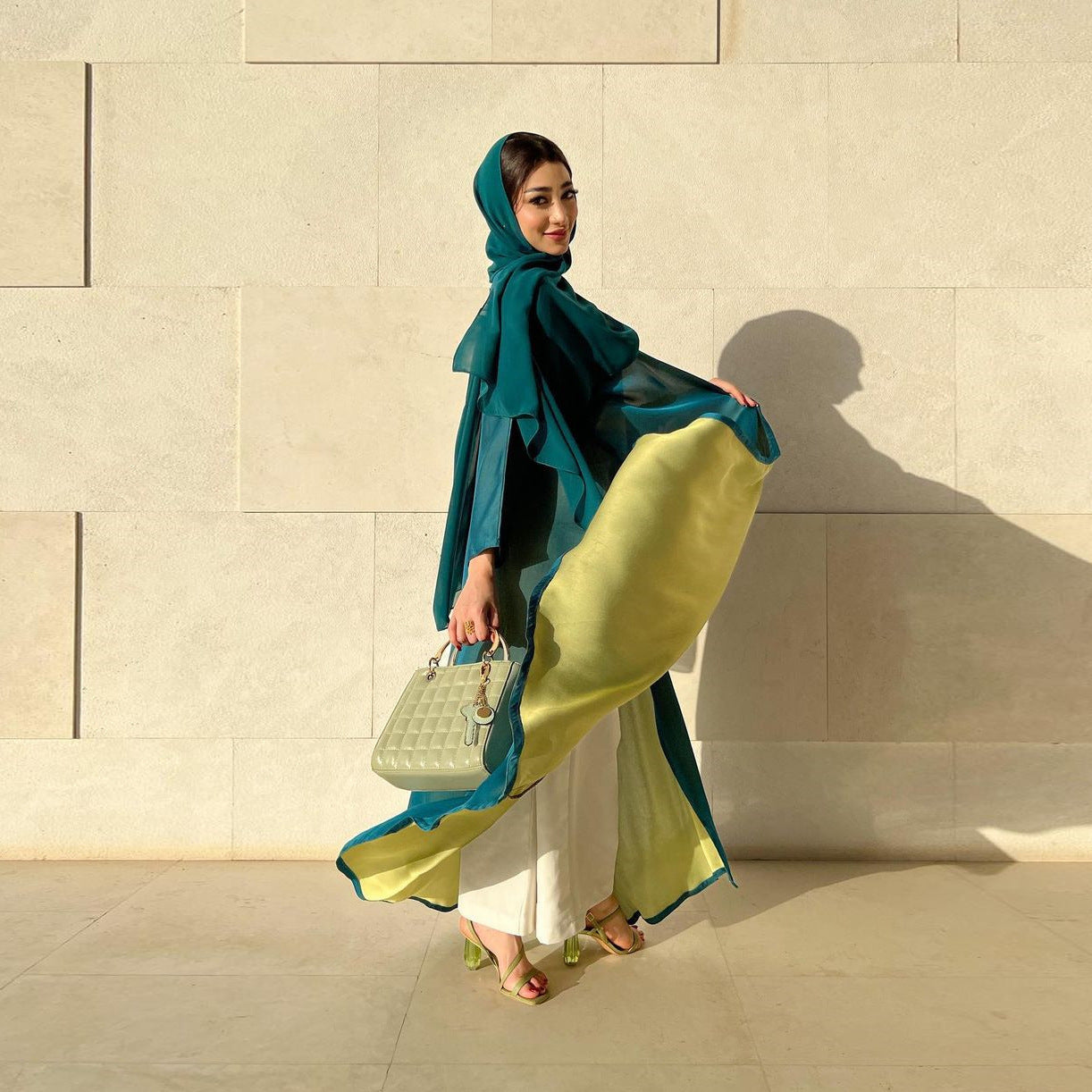 Chiffon Robe Dress Multi-Color Dubai Fashion