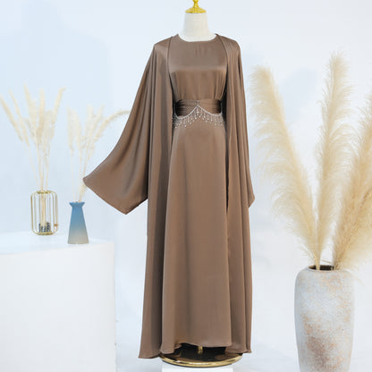 Crystal Chain Dubai Two-Piece Suit for Women