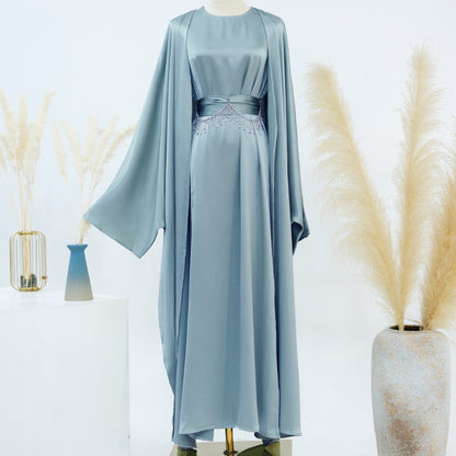 Crystal Chain Dubai Two-Piece Suit for Women