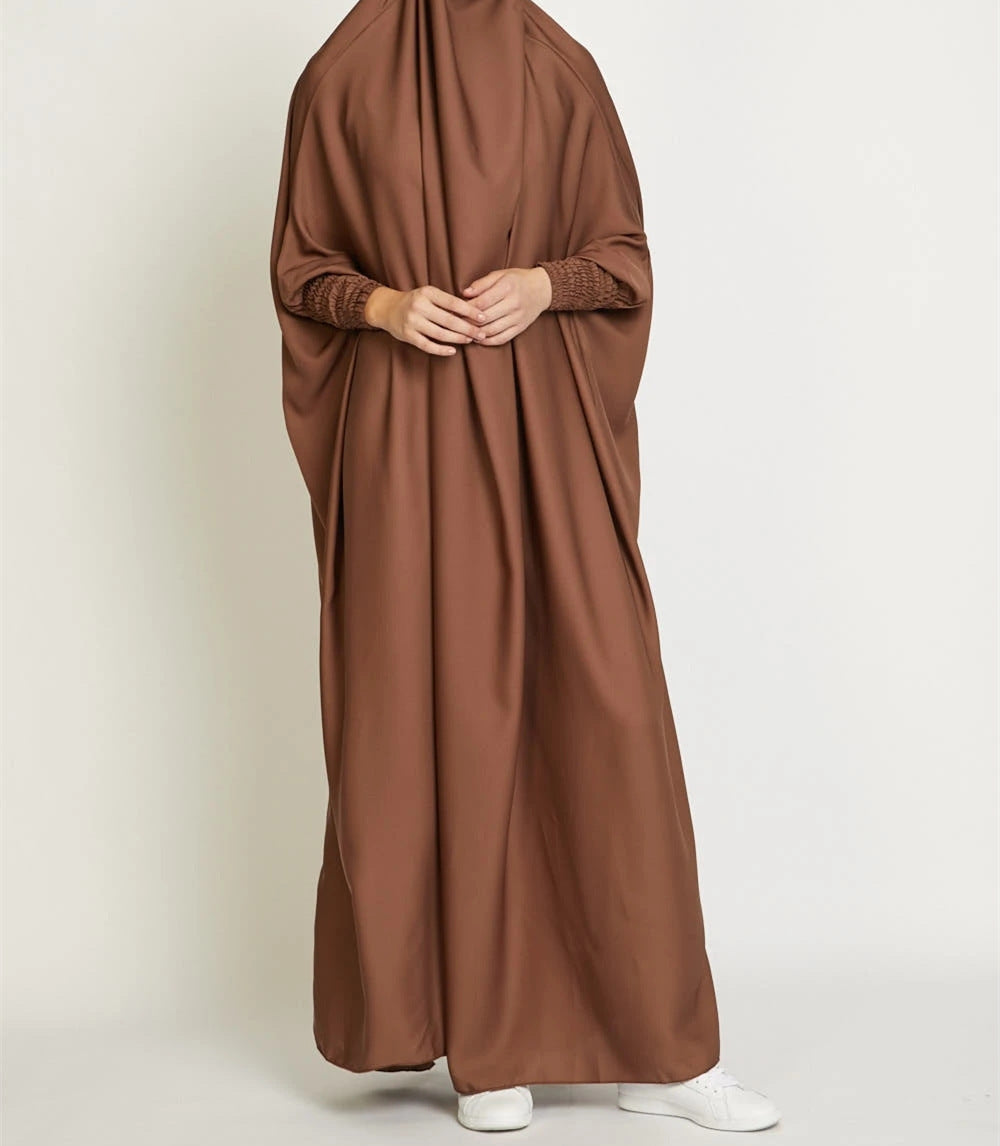 Plus Size Turkish Dubai Long Robe Dress for Women