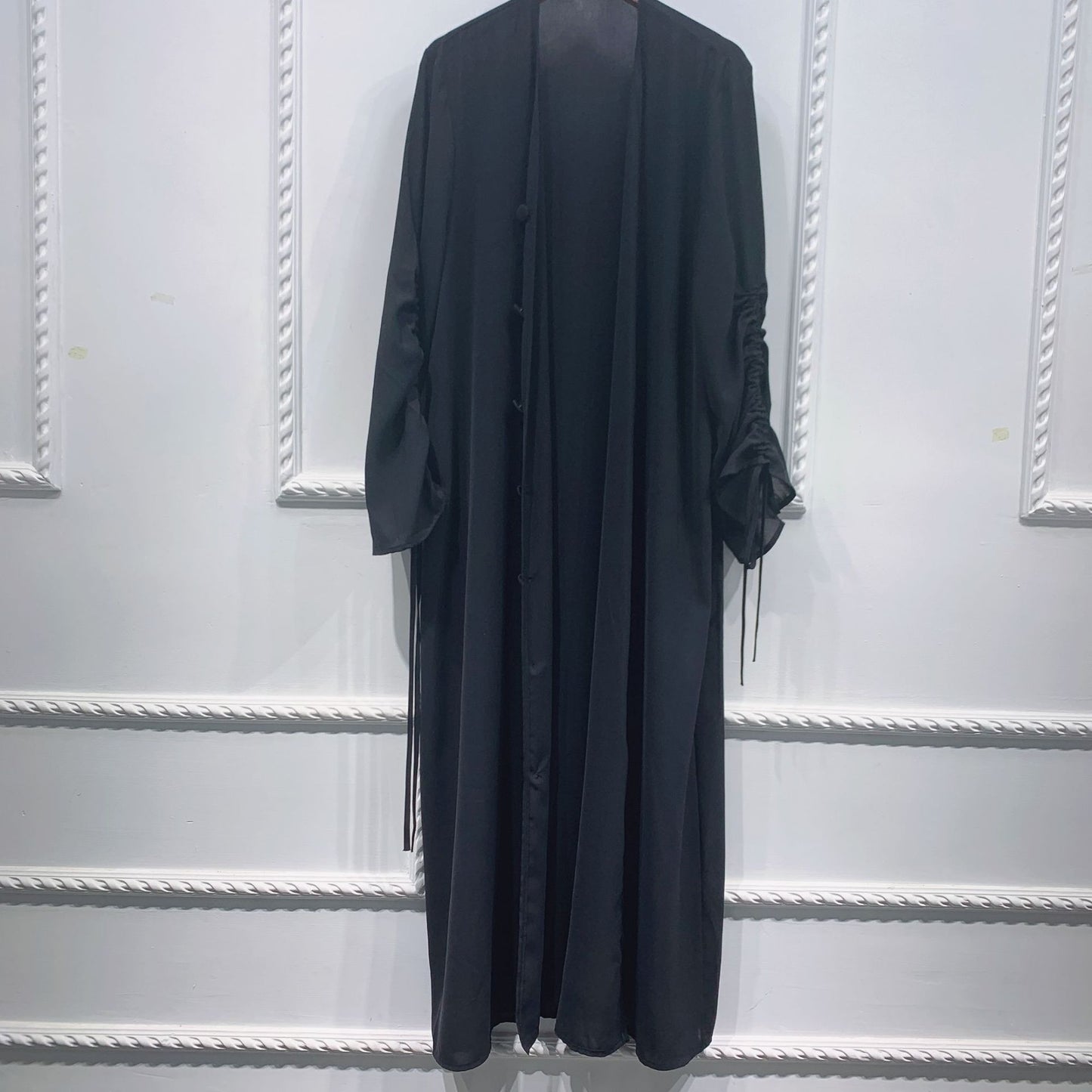 Sun Middle East Stitching Sleeved Cardigan Robe