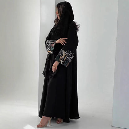 Women Embroidered Robe Outerwear Dubai Wear