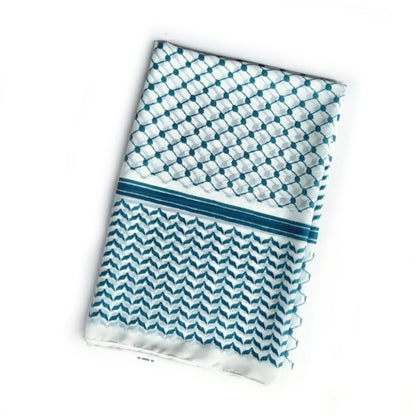 Chiffon Plaid Printed Arabic Style Fashion Scarf
