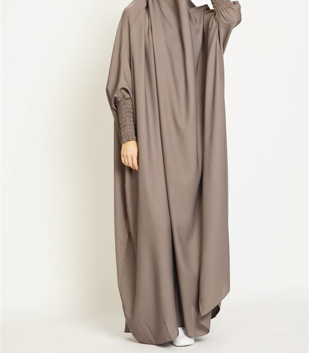 Plus Size Turkish Dubai Long Robe Dress for Women
