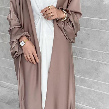 Pleated Lined Dress Dubai Middle East Wear