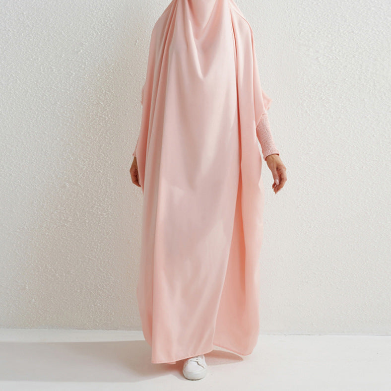 Swing Solid Color Dress Robe Dubai Collection