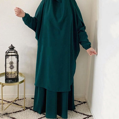 Dubai Robe Dress Suit Two-Piece Women’s Set