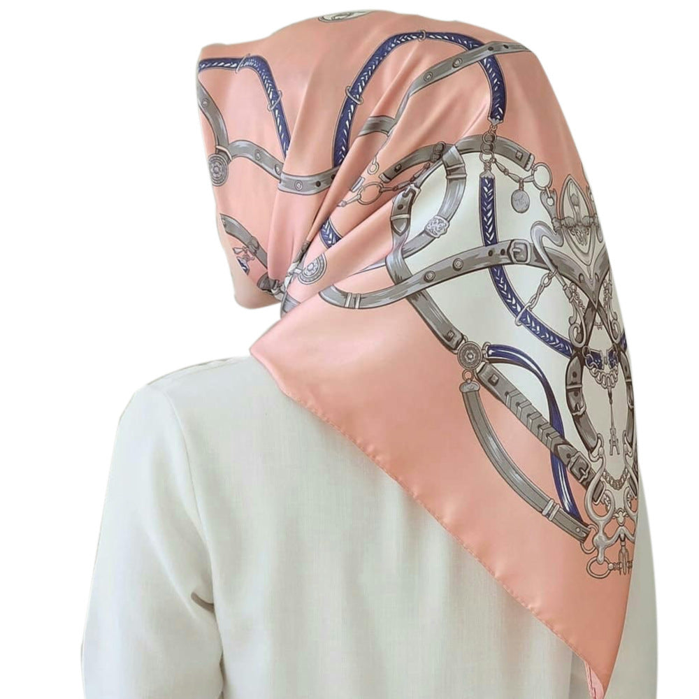 Big Square Fashion Simulation Silk Scarf Women