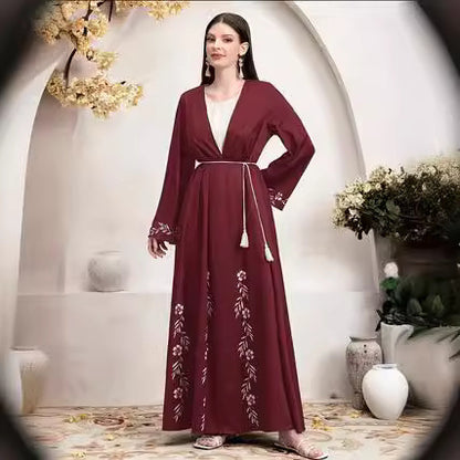Kaftan Abaya Dubai Turkey Modest Women Dress