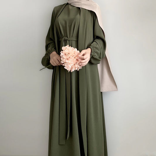 Solid Color Two-Piece Suit Dubai Turkey