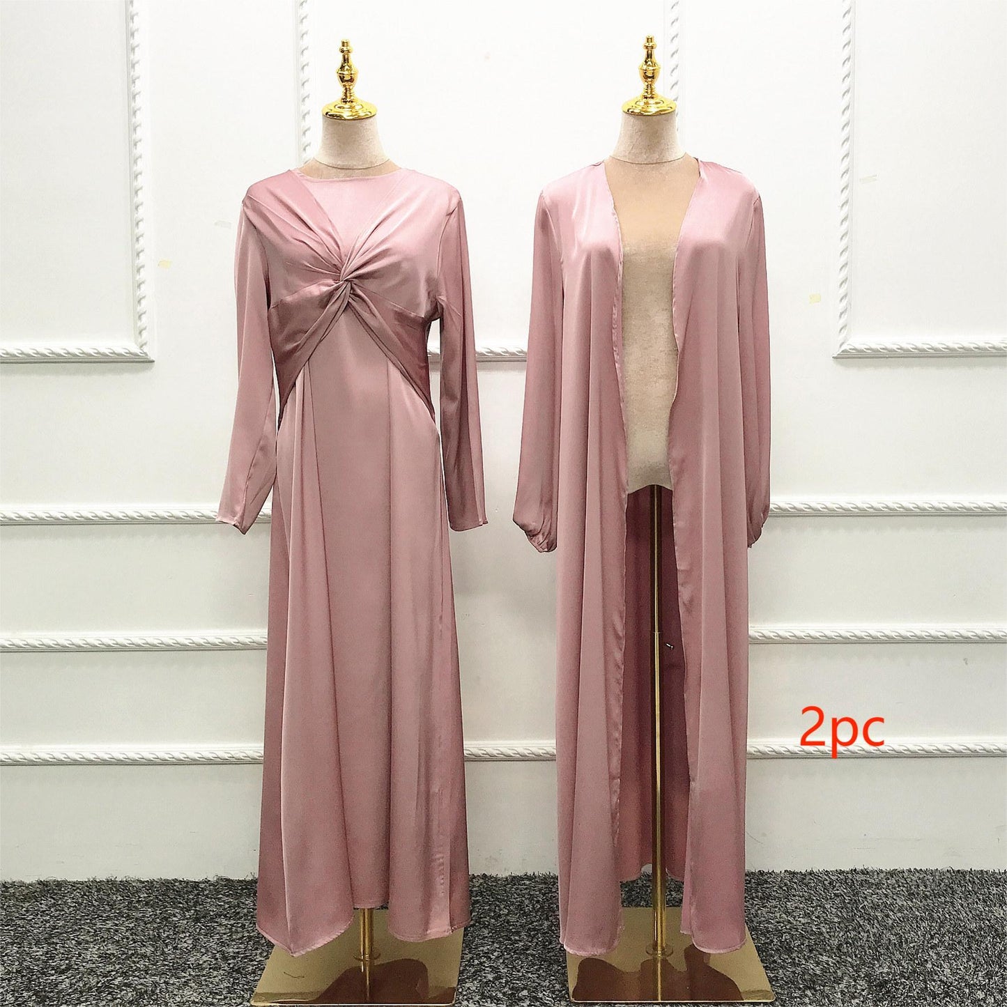 Two-Piece Set Dress Cardigan Suit Dubai