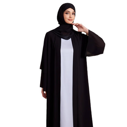 Breathable Cardigan Robe Dress Dubai Style