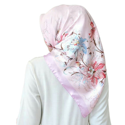 Big Square Fashion Simulation Silk Scarf Women