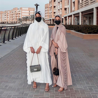 Long Tie Flowy Solid Color Dress Dubai