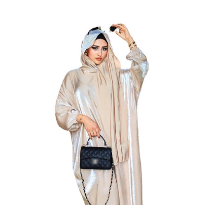 Middle East Robe with Headscarf Dubai Women Set