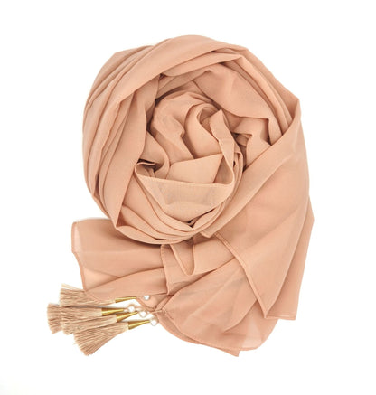 Tassel Corner Lightweight Fashion Scarf Women