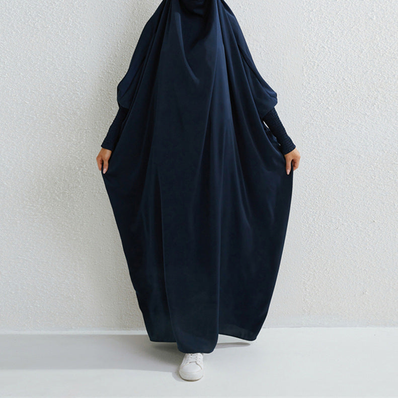 Swing Solid Color Dress Robe Dubai Collection