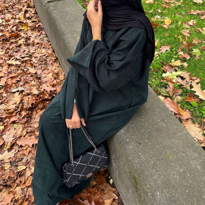 Everyday Dubai Long Robe Dress Autumn Winter