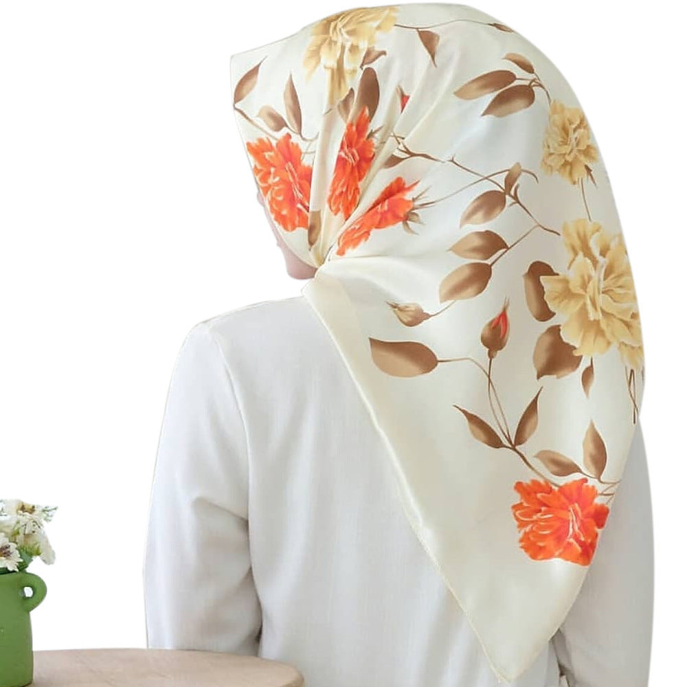 Big Square Fashion Simulation Silk Scarf Women